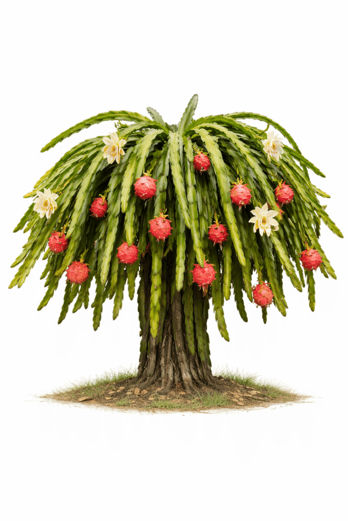 Dragon Fruits plants