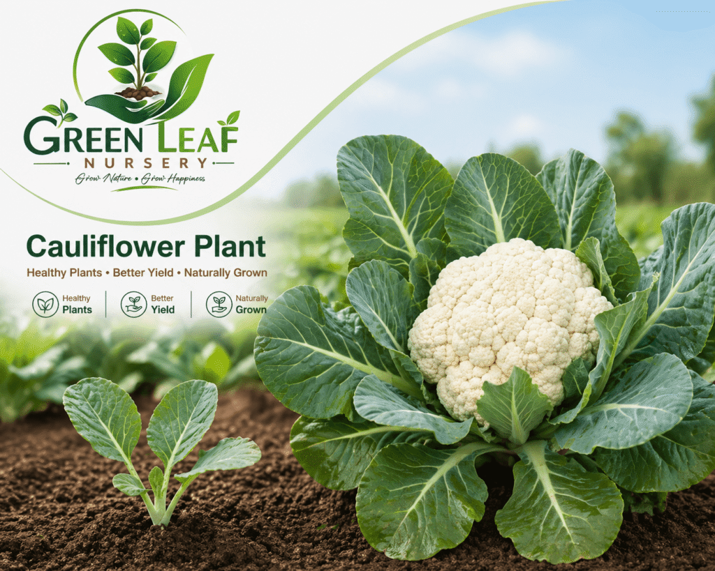 Cauliflower Vegetable Plants